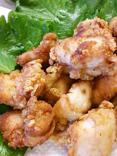 秋鮭白子の唐揚げ♪-レシピのメイン写真