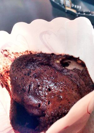 136㎈！ココアパウダーでカップケーキ♡-レシピのメイン写真