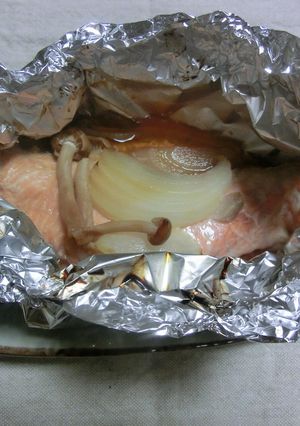 簡単、鮭のホイル焼き-レシピのメイン写真