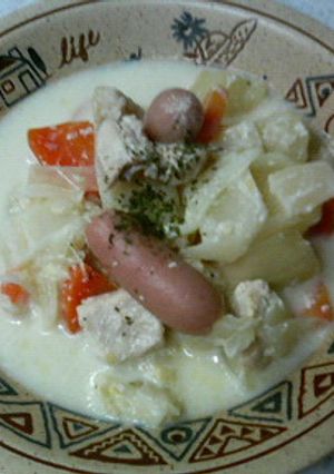 あったかミルクスープ-レシピのメイン写真