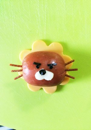 ❁キャラ弁おかず❁ウインナーライオン❁-レシピのメイン写真