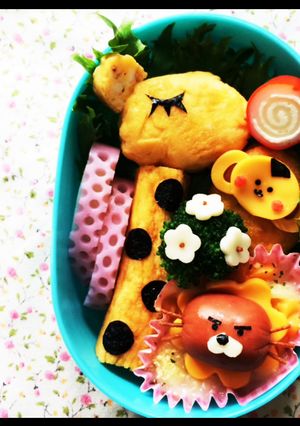 ❁キャラ弁おかず❁卵焼きのキリンさん❁-レシピのメイン写真