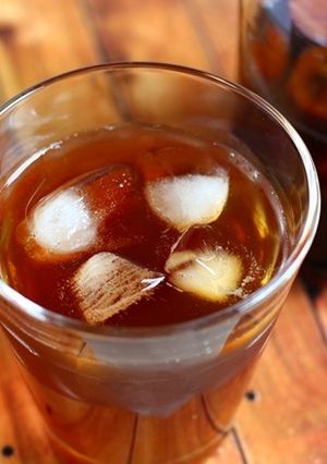 飲む酢～バナナの黒酢ドリンク～-レシピのメイン写真