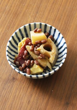 さつまいもと根野菜のいとこ煮-レシピのメイン写真
