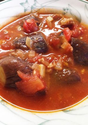 なすと挽肉のトマト煮-レシピのメイン写真