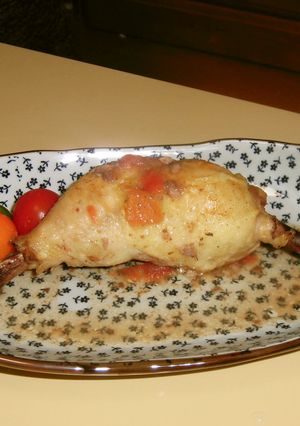 鶏もも肉DEマンガ肉！-レシピのメイン写真