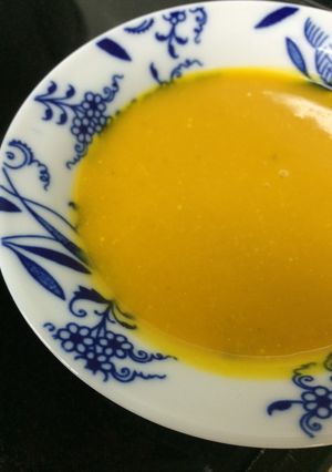 朝食カボチャのスープ FPで-レシピのメイン写真