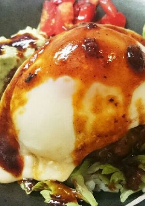 この一皿で満腹♪ロコモコ丼♪ランチにも-レシピのメイン写真