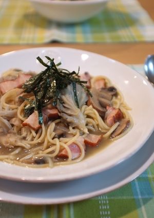 きのこバター醤油☆ワンポットパスタ-レシピのメイン写真