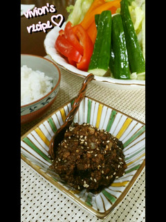 万能!!黒にん肉みそ-レシピのメイン写真