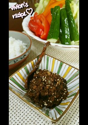 万能!!黒にん肉みそ-レシピのメイン写真
