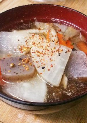 ずぼら人のけんちん汁-レシピのメイン写真