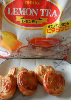 レモンティーのパルミエ-レシピのメイン写真