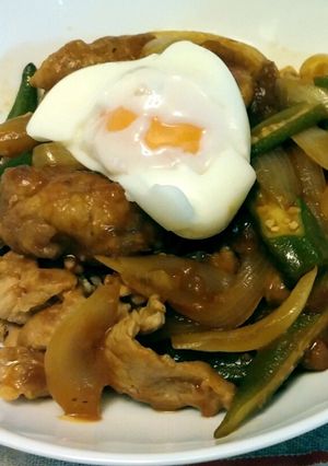 酢豚風　豚こま肉と梅肉のサッパリ煮-レシピのメイン写真