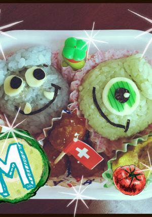 モンスターズインク★緑バラン使用で簡単★-レシピのメイン写真