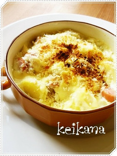 超簡単☆グラタン皿で1人前豆腐グラタン♪-レシピのメイン写真