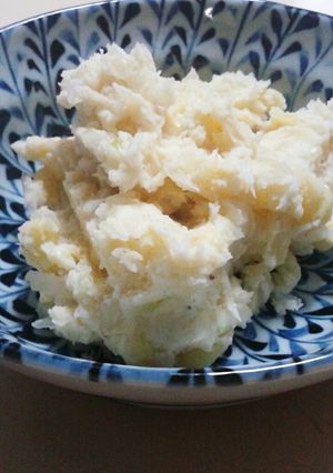 食感やみつき★らっきょう入りポテトサラダ-レシピのメイン写真