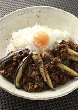 なすの和風そぼろカレー-レシピのメイン写真