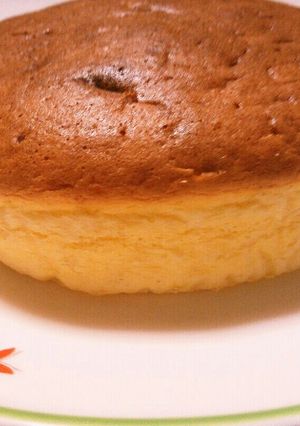 チーズスフレケーキ-レシピのメイン写真