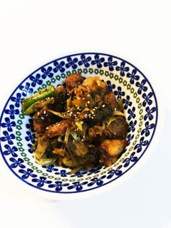 鶏レバー唐揚げの甘辛炒め-レシピのメイン写真
