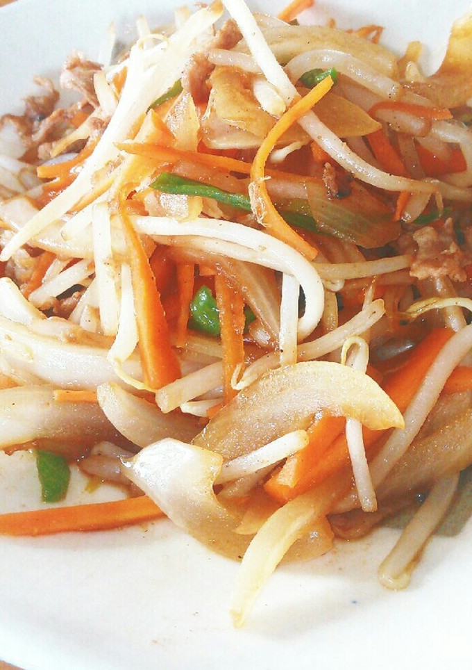 焼きそばの素で♡簡単♡肉野菜炒め-レシピのメイン写真