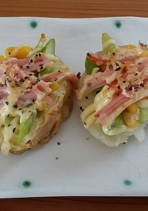 アスパラ&ハムのポテベジ☆-レシピのメイン写真