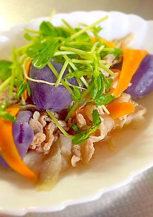 紫ジャガイモのチン煮-レシピのメイン写真