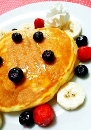 ソイッシュdeふんわりパンケーキ～♪-レシピのメイン写真