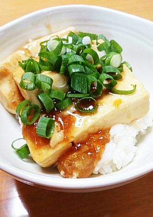 てりてり！お豆腐丼-レシピのメイン写真