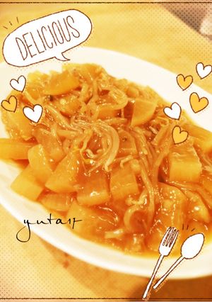 大根ともやしの簡単あんかけ-レシピのメイン写真