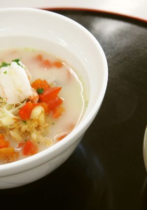 えびと鶏出汁のタカエビ丸ごとホワイト茶漬-レシピのメイン写真