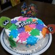 スプラトゥーンケーキ