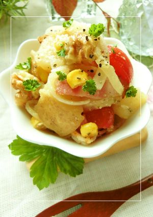 ゴロﾝ⋆っとじゃがサラダ　レモン紅茶風味-レシピのメイン写真