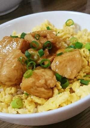 鳥てりやき丼 簡単お昼ごはんに♪-レシピのメイン写真