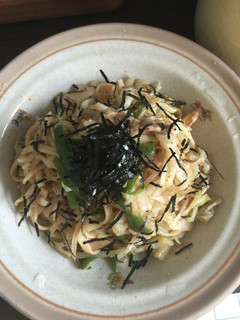 余り物で作る、きしめん焼うどん-レシピのメイン写真