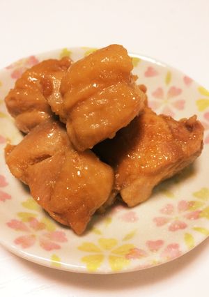トロッとジューシーな鶏もも肉の角煮-レシピのメイン写真