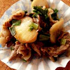 รูปของ 冷めても美味しい牛肉とエリンギのニラ炒め