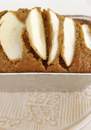 ホットケーキミックスで、紅茶林檎ケーキ-レシピのメイン写真