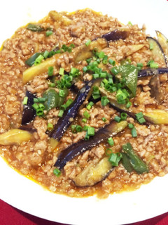 ご飯が進む!美味しい挽肉多めの麻婆茄子♡-レシピのメイン写真