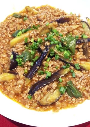 ご飯が進む！美味しい挽肉多めの麻婆茄子♡-レシピのメイン写真