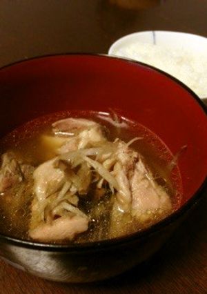 鶏ごぼう汁-レシピのメイン写真