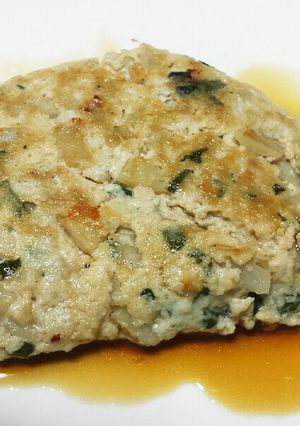 簡単ヘルシー！豆腐と鶏ミンチのハンバーグ-レシピのメイン写真