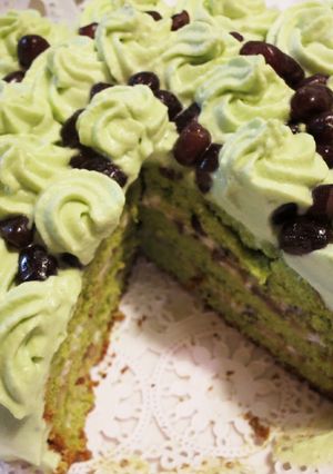 抹茶のグリーンケーキ-レシピのメイン写真