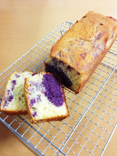 紫芋とクリームチーズのパウンドケーキ-レシピのメイン写真