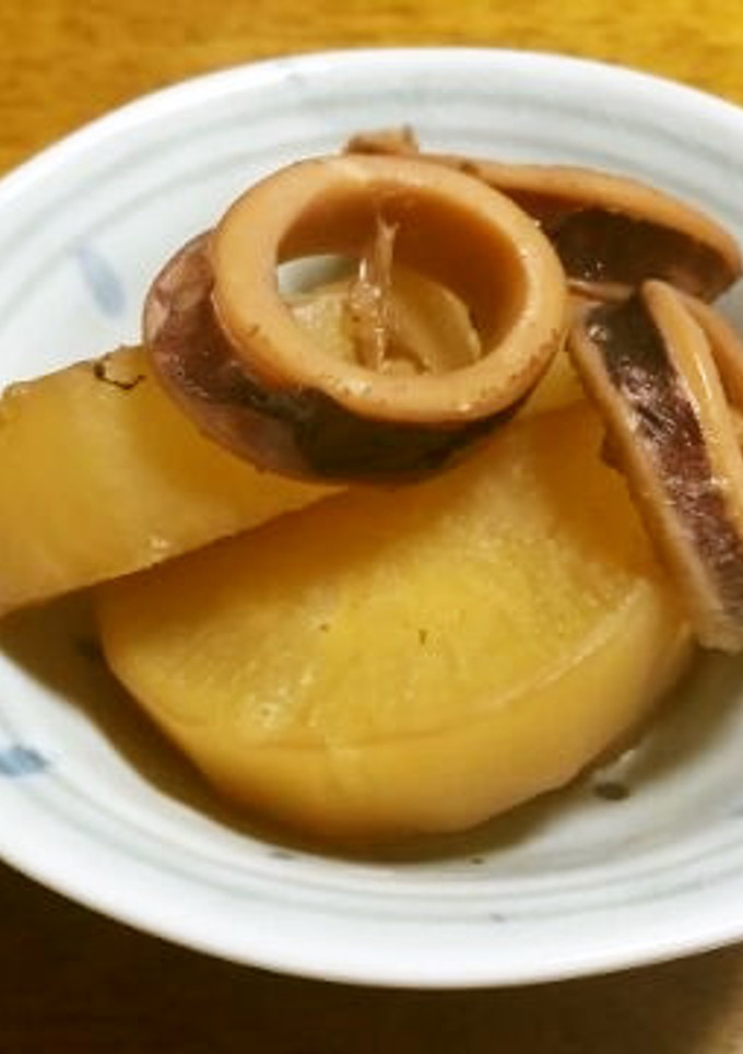 イカと大根の煮物-レシピのメイン写真