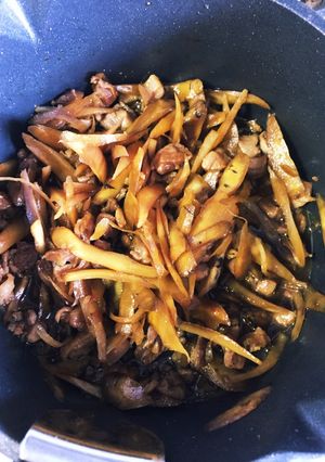 鶏肉とゴボウの混ぜごはん-レシピのメイン写真