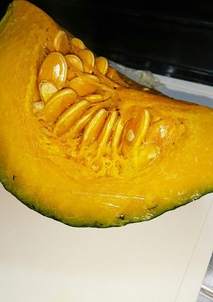 かぼちゃを丸々柔らかく-レシピのメイン写真