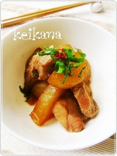 炊飯器で超簡単☆豚肉と大根の煮物♪-レシピのメイン写真