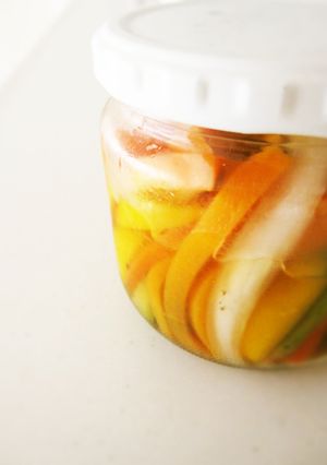 夏野菜のふんわり梅酒ピクルス-レシピのメイン写真