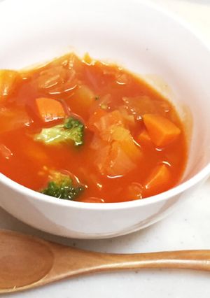 野菜の旨みたっぷり♡ミネストローネ-レシピのメイン写真